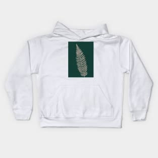 Fern, Botanical, Nordic, Scandinavian, Wall Art 2 Kids Hoodie